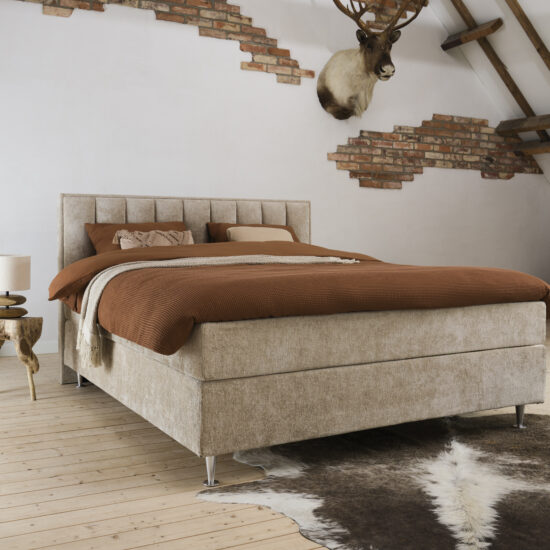 NUKA Opbergboxspring 180x200 | Symphony Beige | Showroommodel!
