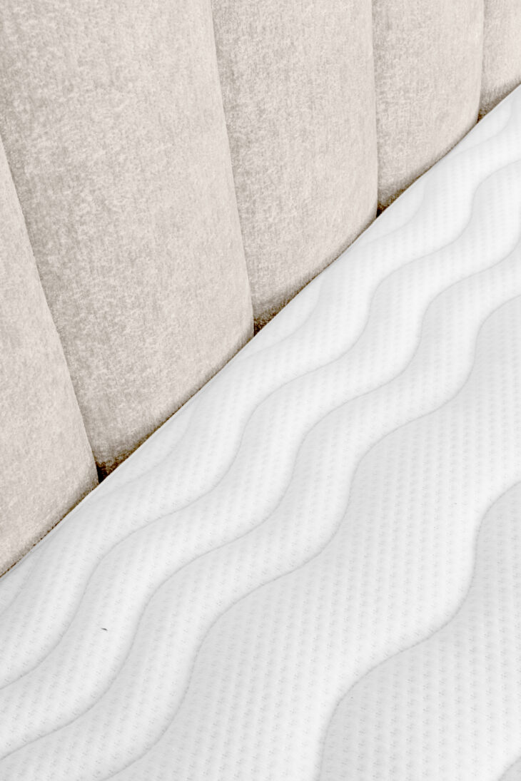 NUKA Boxspringbed 180x200 | Symphony Beige | Showroommodel! - Afbeelding 6