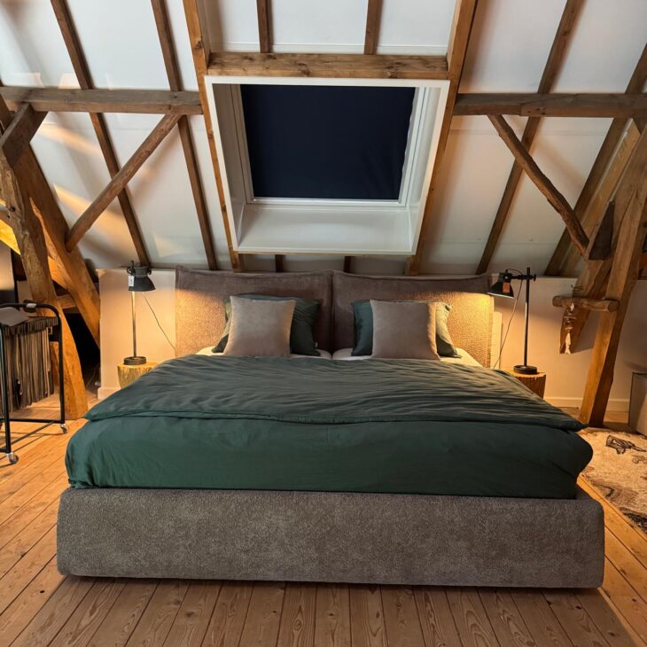 LAPLAND LODGE 180x200 Anthology Mocca - Showroommodel! - Afbeelding 3