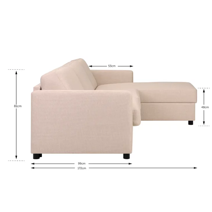 MOVER 3-zits hoekbank slaapbank - Afbeelding 15