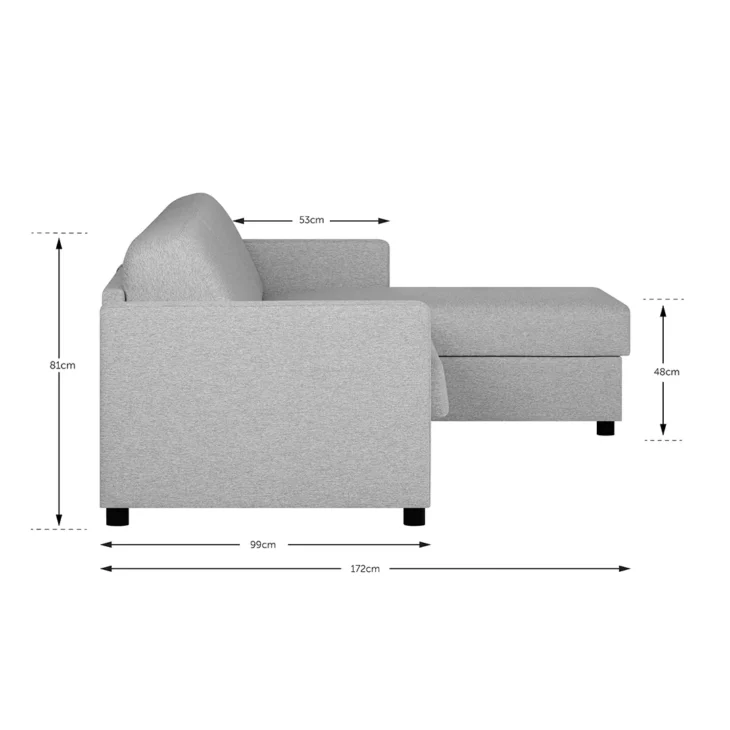 MOVER 2-zits hoekbank slaapbank - Afbeelding 15