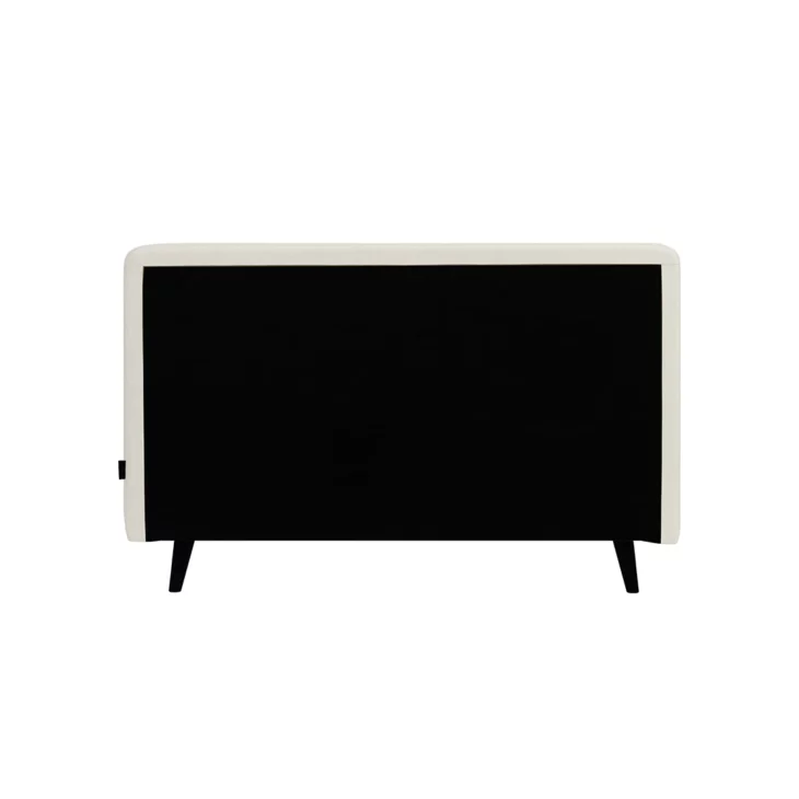 Svalbard Gestoffeerd Bed 160x200 Neve Cream - Outlet! - Afbeelding 8