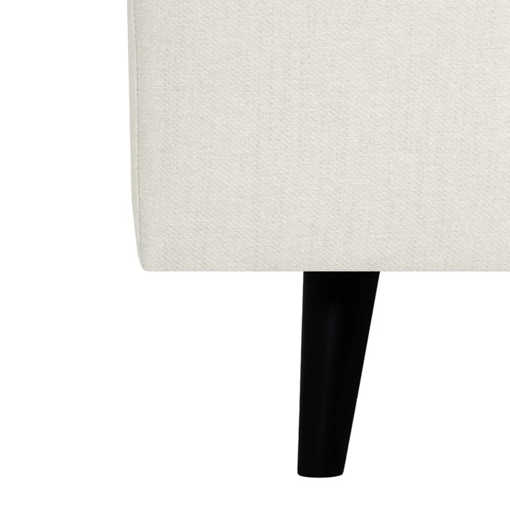 Svalbard Gestoffeerd Bed 160x200 Neve Cream - Outlet! - Afbeelding 6