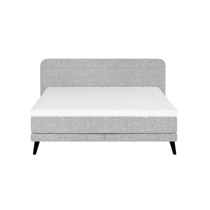 Tromso Gestoffeerd Bed 140x200 Coco Zilver - Outlet! - Afbeelding 5