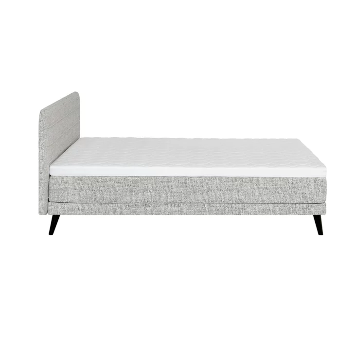 Tromso Gestoffeerd Bed 140x200 Coco Zilver - Outlet! - Afbeelding 6