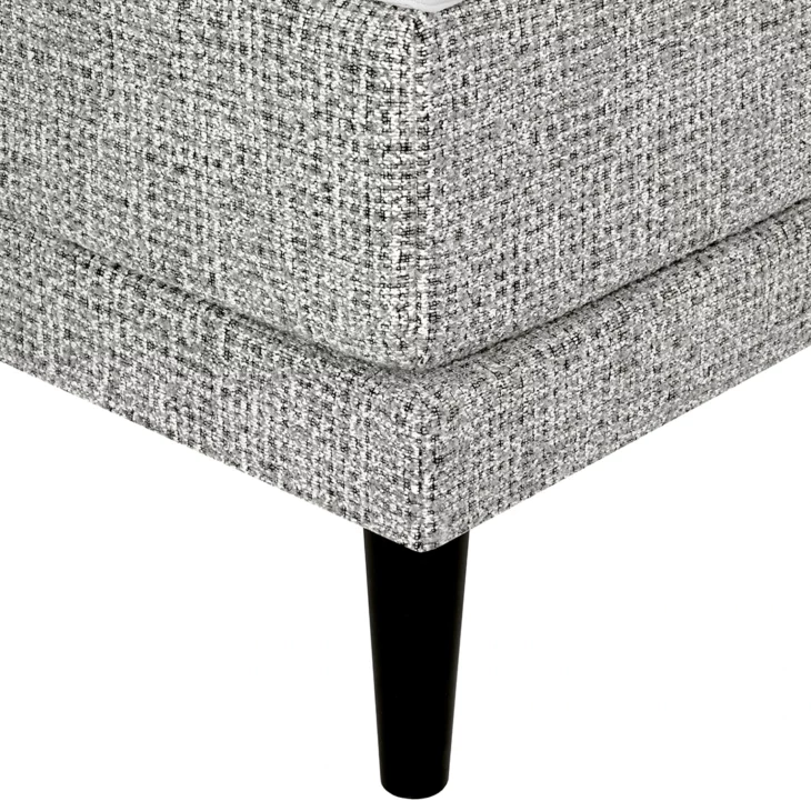 Tromso Gestoffeerd Bed 140x200 Coco Zilver - Outlet! - Afbeelding 9